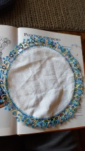 A doily edging from a Russian pattern, finished in 2019
